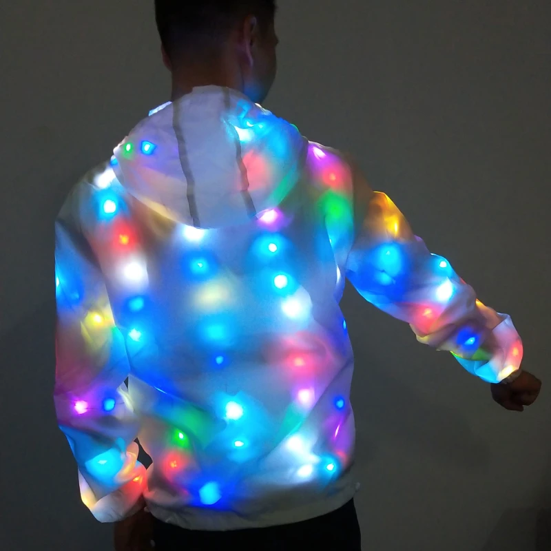 Luminous clothing LED jacket performance New Year couple clothing children's parent-child
Luminous clothing LED jacket performance New Year couple clothing children's parent-child