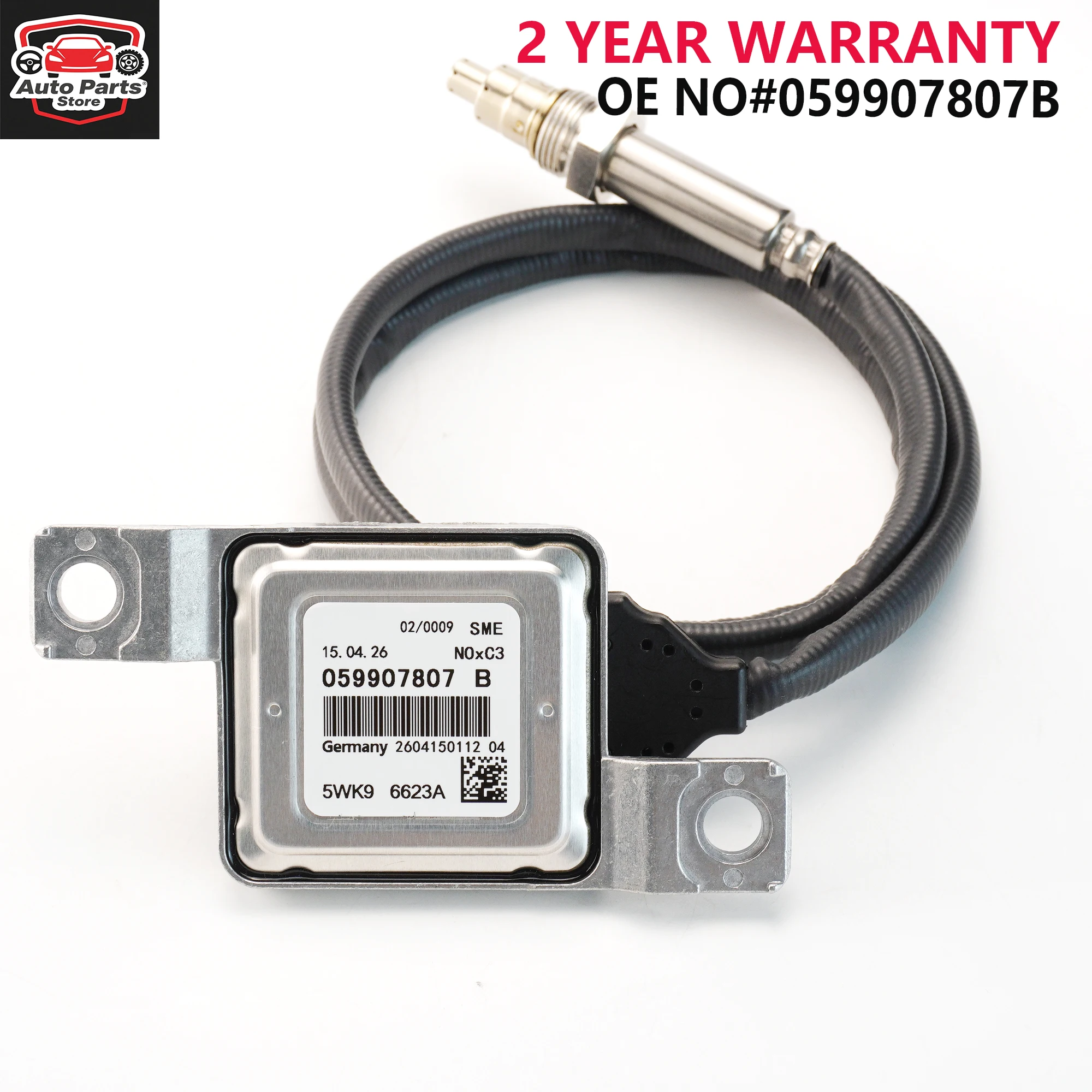 059907807B 5WK96623A Rear NOX Sensor Original NEW For VW Touareg 2013-2016 Audi Q7 2009-2015 3.0L Turbo Diesel
059907807B 5WK96623A Rear NOX Sensor Original NEW For VW Touareg 2013-2016 Audi Q7 2009-2015 3.0L Turbo Diesel