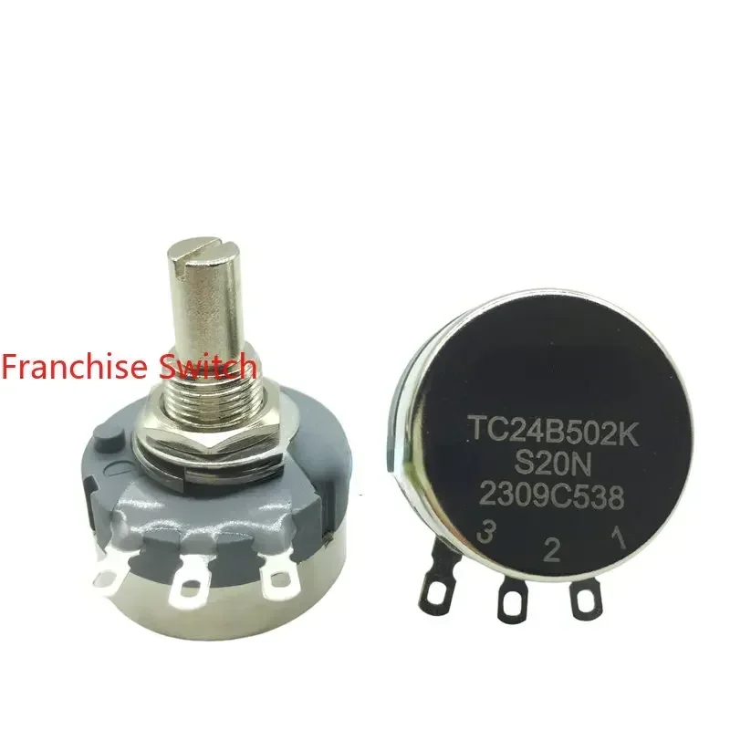 10PCS RV24YN20SB502 High Quality Single Turn Carbon Film Potentiometer CYZ TC24B502K S20N B5K
10PCS RV24YN20SB502 High Quality Single Turn Carbon Film Potentiometer CYZ TC24B502K S20N B5K