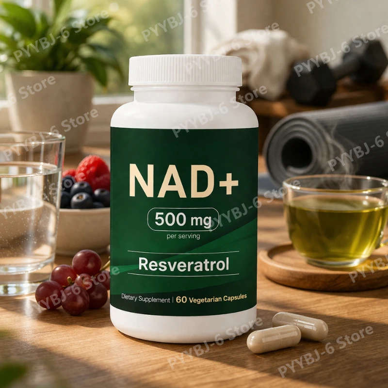 NAD+ 500 мг с ресвератролом: Антиоксидантная добавка для энергии и поддержки клеточной деятельности, 60 вегетарианских капсул, без ГМО, без глютена.
NAD+ 500 мг с ресвератролом: Антиоксидантная добавка для энергии и поддержки клеточной деятельности, 60 вегетарианских капсул, без ГМО, без глютена.