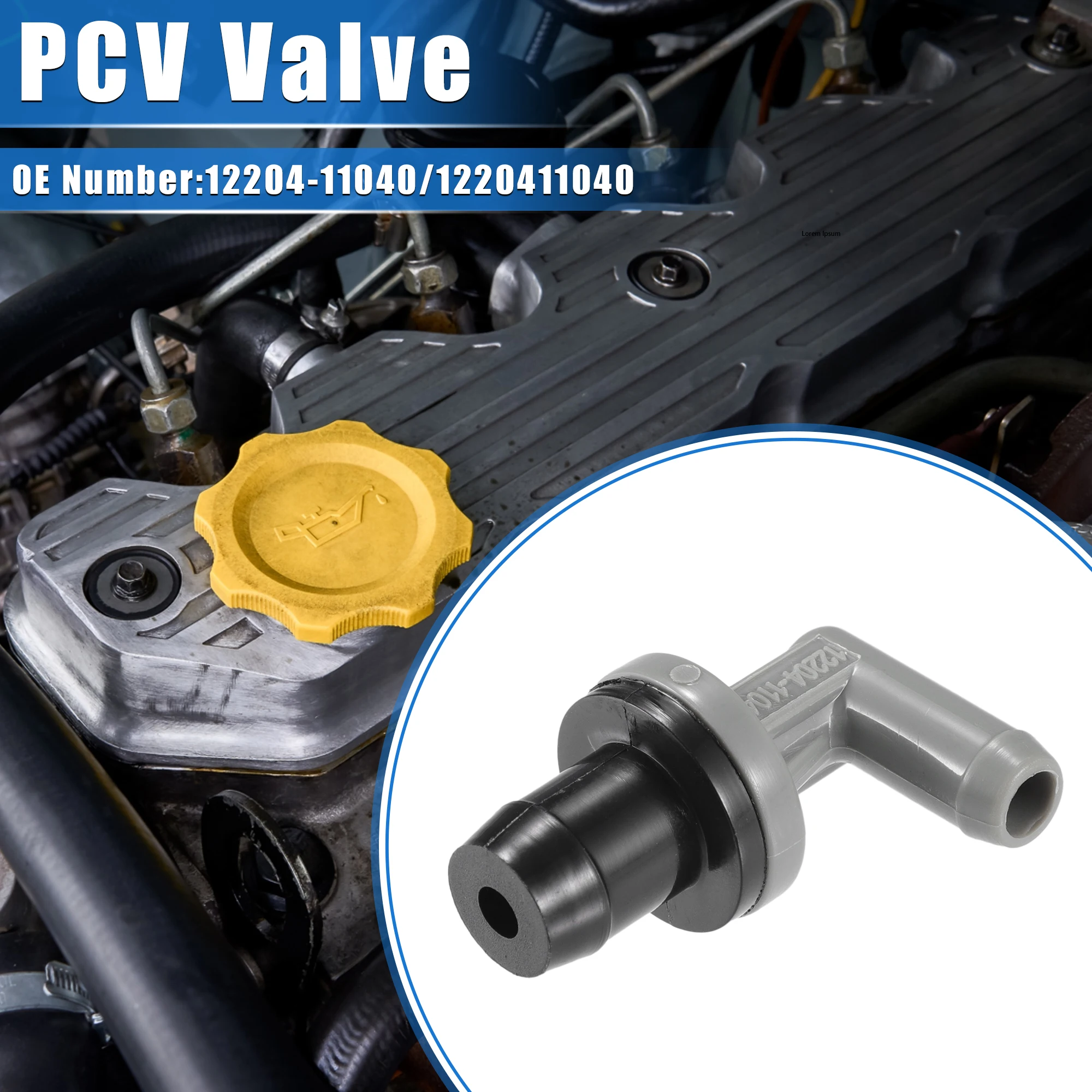 X Autohaux PCV Valve for Toyota Camry 1988-1991 for Acura TL 1996-1999 Exhaust Positive Crankcase Ventilation Valve Fittings
X Autohaux PCV Valve for Toyota Camry 1988-1991 for Acura TL 1996-1999 Exhaust Positive Crankcase Ventilation Valve Fittings