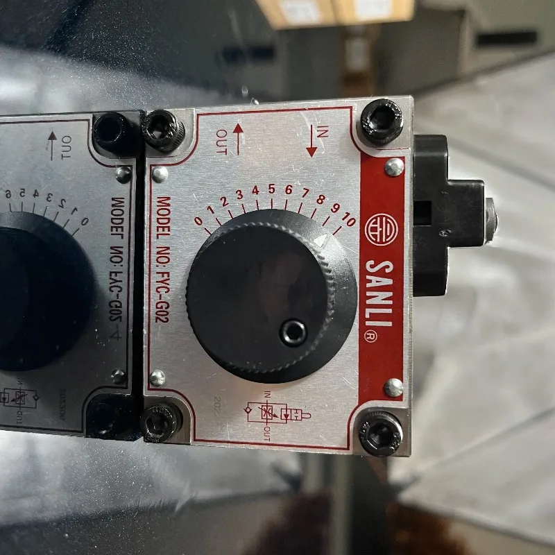 Taiwan SANLI Xin Sanli speed control valve flow valve FNC/FKC/FYC-G02/G03/G04 hydraulic control valve
Taiwan SANLI Xin Sanli speed control valve flow valve FNC/FKC/FYC-G02/G03/G04 hydraulic control valve