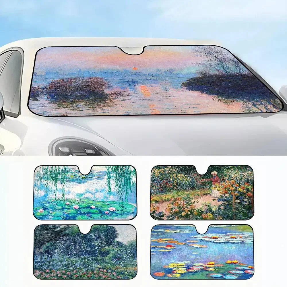 Claude Monet Sun Visor Foldable Universal Car Windshield Sun Shade UVProtection Heat Insulation Foldable Cover
Claude Monet Sun Visor Foldable Universal Car Windshield Sun Shade UVProtection Heat Insulation Foldable Cover