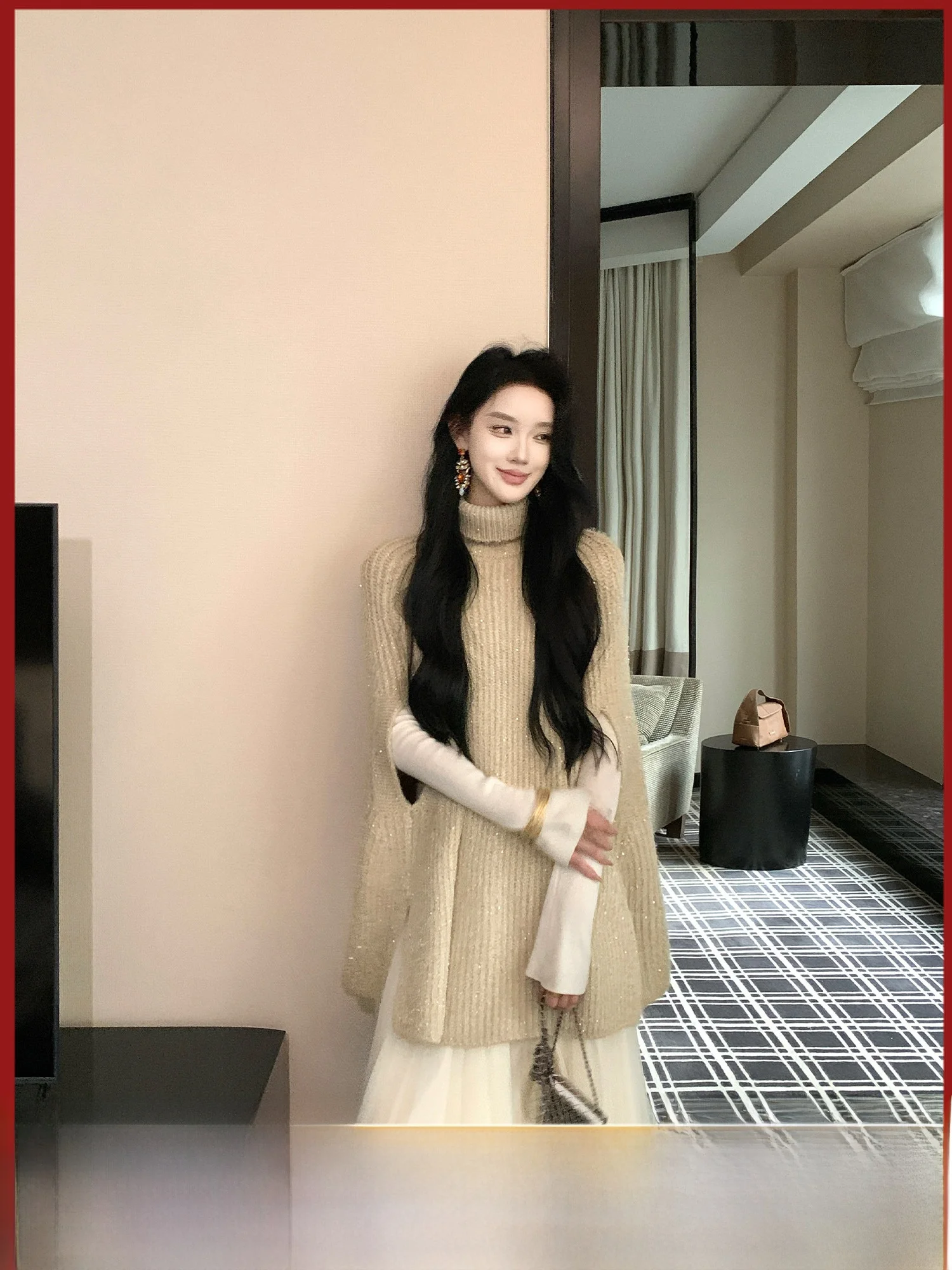 Ограниченное по времени предложение: Женский вязаный свитер с высоким воротом, средней длины, с длинными рукавами, цветной трикотаж (без возврата и обмена)
Ограниченное по времени предложение: Женский вязаный свитер с высоким воротом, средней длины, с длинными рукавами, цветной трикотаж (без возврата и обмена)