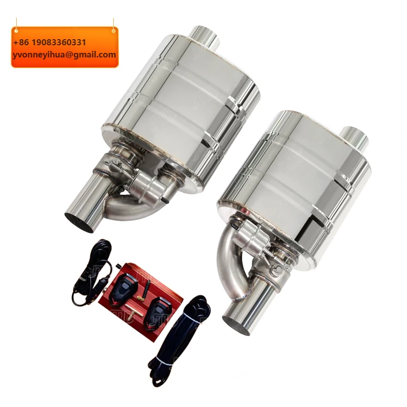 Универсальный выхлопной глушитель JTLD 304SS 2.5'' 3'' с клапаном и пневматическим управлением (вакуумный клапан)
Универсальный выхлопной глушитель JTLD 304SS 2.5'' 3'' с клапаном и пневматическим управлением (вакуумный клапан)