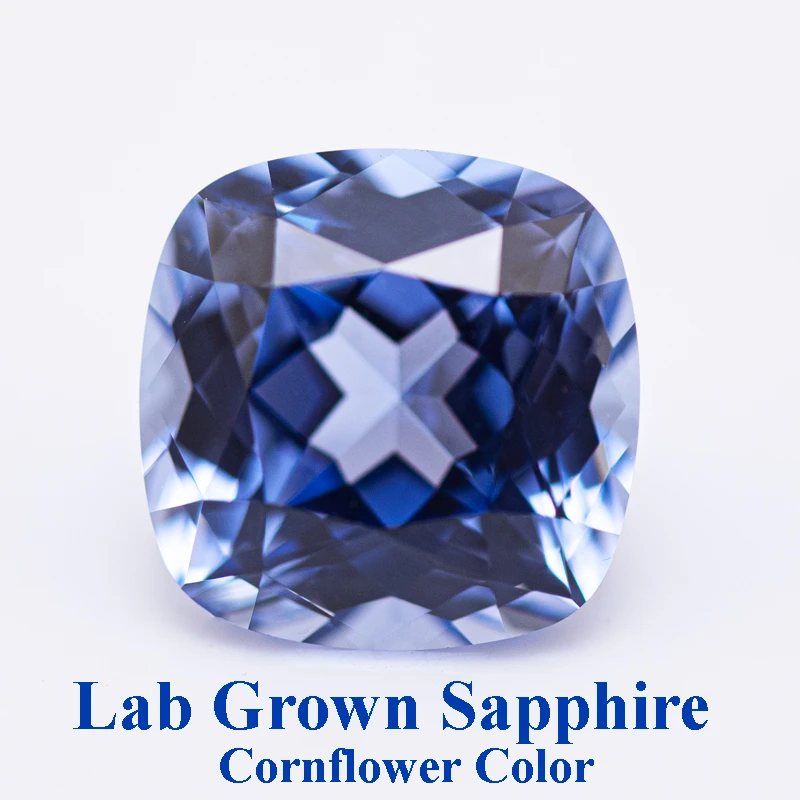 Top Lab Grown Sapphire Square Cushion Cornflower Color VVS1 Charms Beads Diy Jewelry Making Materials Selectable AGL Certificate
Top Lab Grown Sapphire Square Cushion Cornflower Color VVS1 Charms Beads Diy Jewelry Making Materials Selectable AGL Certificate
