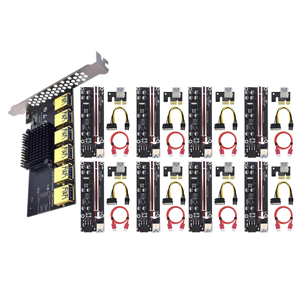 Pci Express Multiplier Pcie 1X to 4 5 6 USB 3.0 Карта расширения Pcie 1 to 4 Hub Riser 009S Pci Express X16 для BTC
Pci Express Multiplier Pcie 1X to 4 5 6 USB 3.0 Карта расширения Pcie 1 to 4 Hub Riser 009S Pci Express X16 для BTC