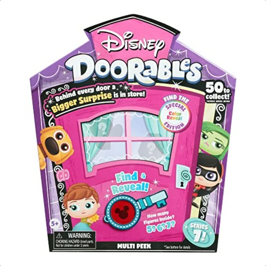 Doorables Multi Peek Series 7 Collectible Blind Bag Inspired Mini Figures Toys for Ages 5 Up by Just Play
Doorables Multi Peek Series 7 Collectible Blind Bag Inspired Mini Figures Toys for Ages 5 Up by Just Play