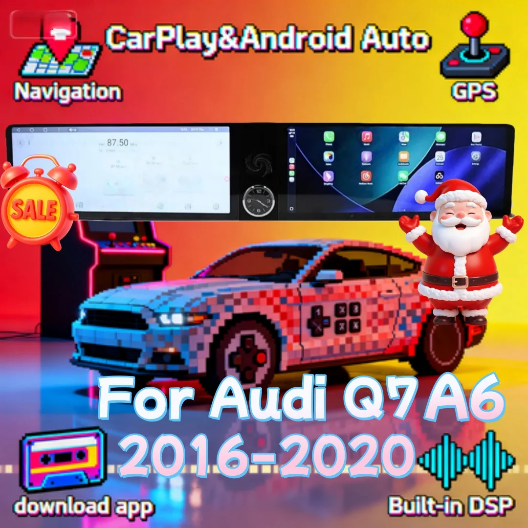 Android Bluetooth Radio Carplay For Audi Q7 A6 2016-2020 Multimedia Navigation Radio Touch Screen Stereo Auto 12.3 Dual LHD RHD
Android Bluetooth Radio Carplay For Audi Q7 A6 2016-2020 Multimedia Navigation Radio Touch Screen Stereo Auto 12.3 Dual LHD RHD