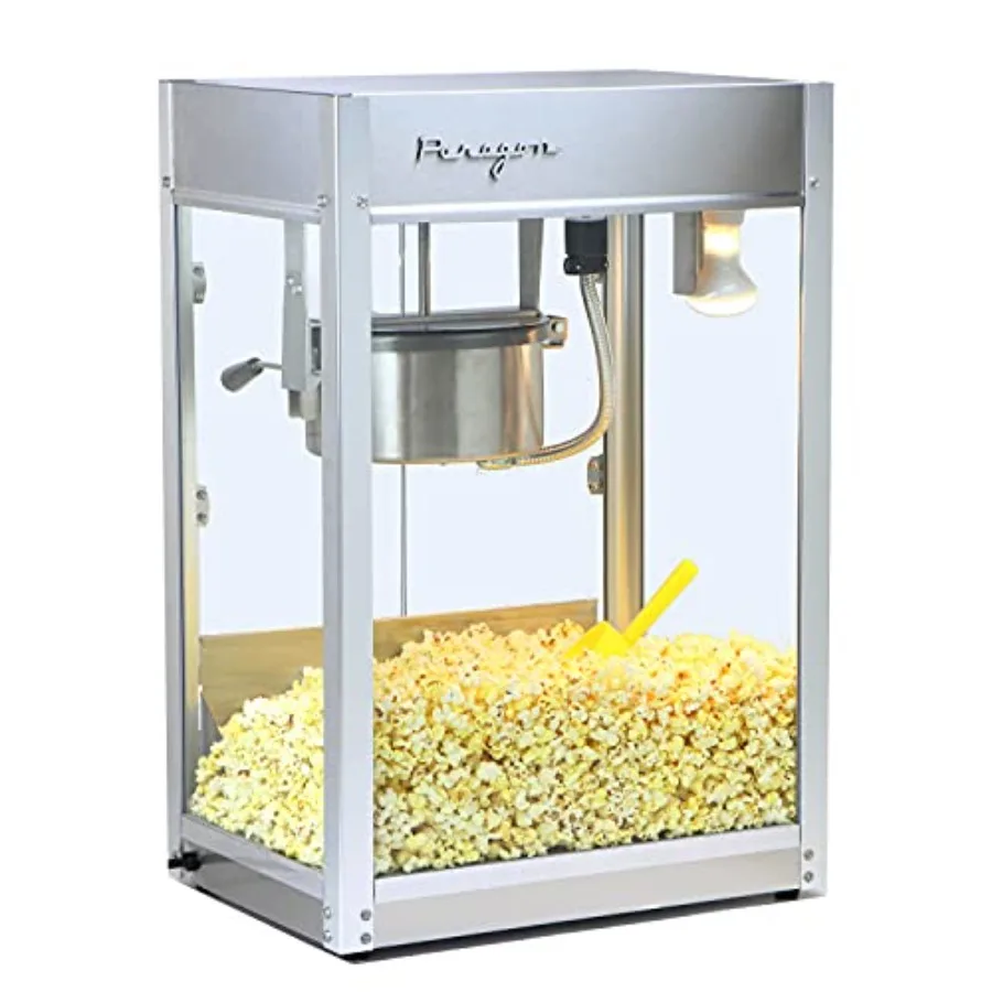 Pro-Series Commercial Popcorn Machine Popper 8 Ounce Stainless Steel Yellow for Event Catering and Concession Stalls High-Speed
Pro-Series Commercial Popcorn Machine Popper 8 Ounce Stainless Steel Yellow for Event Catering and Concession Stalls High-Speed