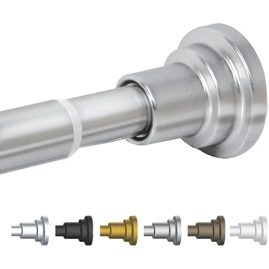 Натяжной карниз для душа 4272 дюйма, регулируемый карниз без дрели, устойчивый к ржавчине натяжной карниз из нержавеющей стали для Sho
Натяжной карниз для душа 4272 дюйма, регулируемый карниз без дрели, устойчивый к ржавчине натяжной карниз из нержавеющей стали для Sho