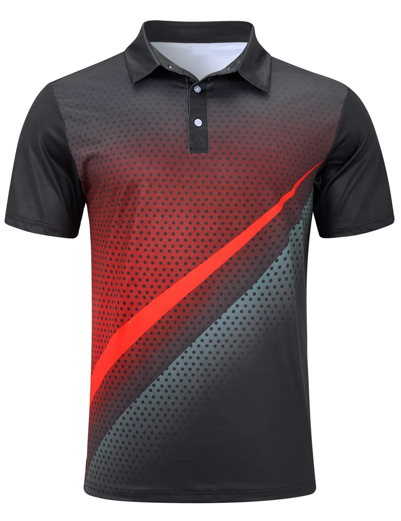 Men's Sports Style Polo Shirts 3D Print Golf Shirt Button Up Breathable Summer New Short Sleeve Men's Clothing Sport Streetwear
Men's Sports Style Polo Shirts 3D Print Golf Shirt Button Up Breathable Summer New Short Sleeve Men's Clothing Sport Streetwear