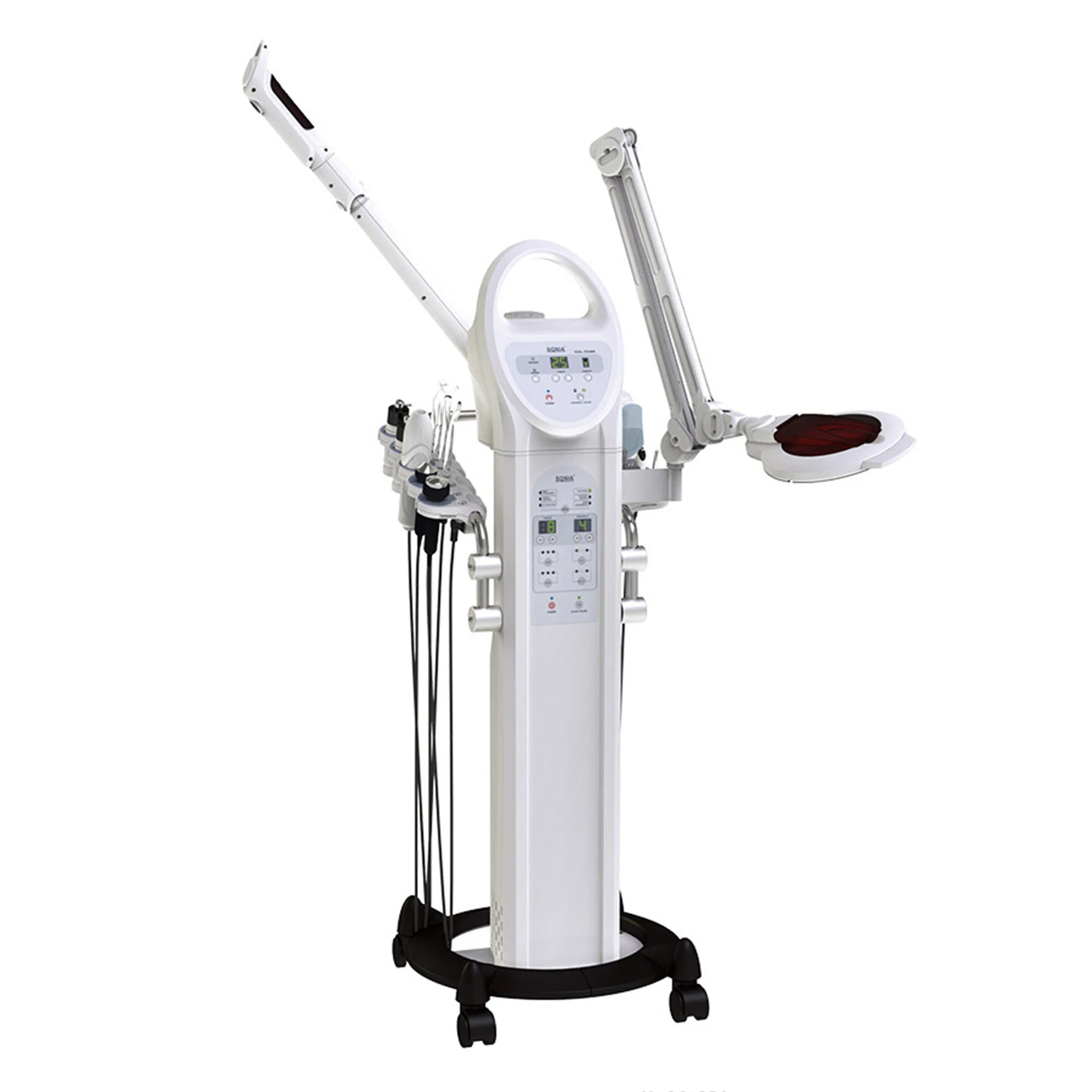 multi-functional 9 in 1 facial care beauty machine skin deep cleaning microcurrent facial steamer machine LED Magnifying lamp
multi-functional 9 in 1 facial care beauty machine skin deep cleaning microcurrent facial steamer machine LED Magnifying lamp