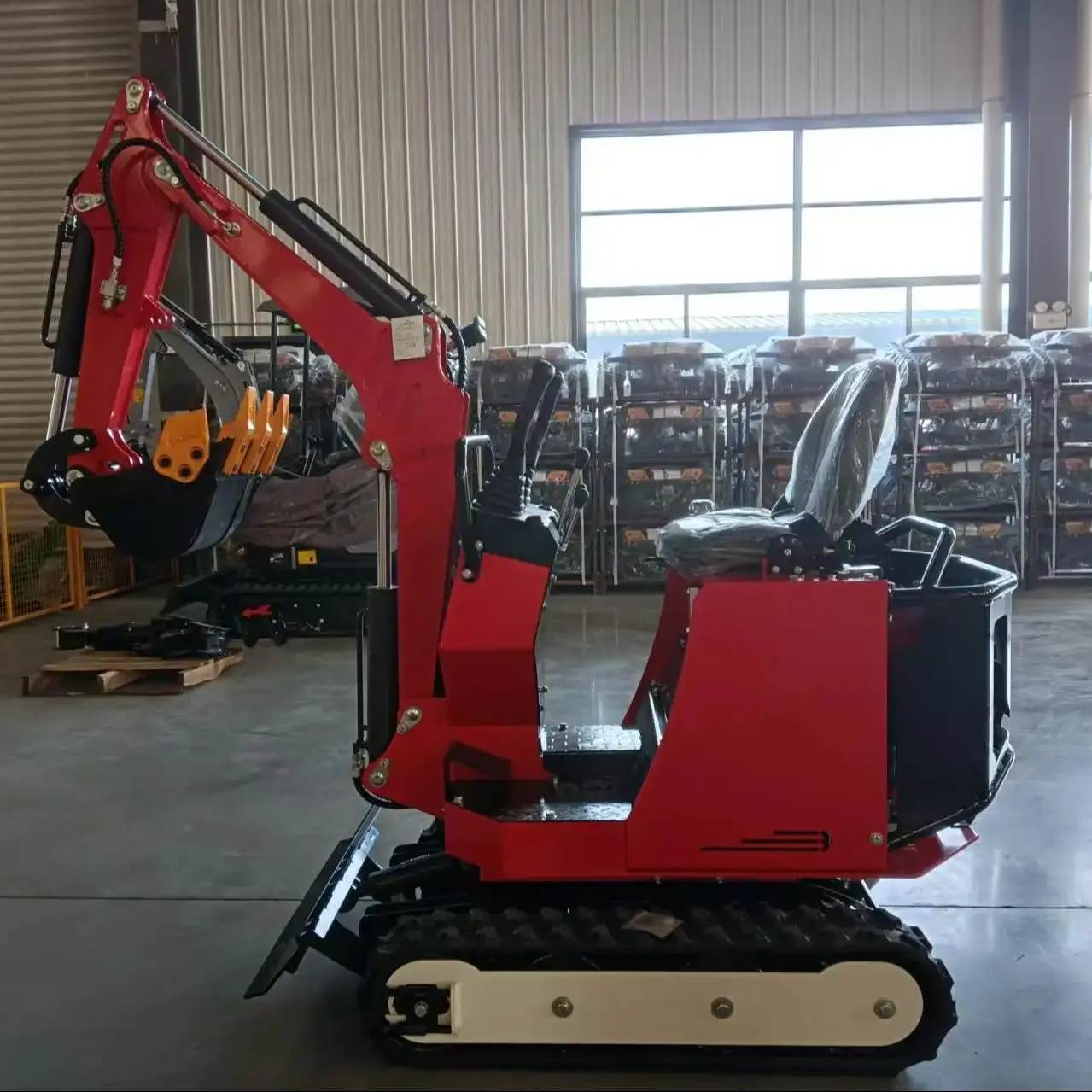 1.2 ton small excavator, agricultural excavator, greenhouse crawler excavator for sale
1.2 ton small excavator, agricultural excavator, greenhouse crawler excavator for sale