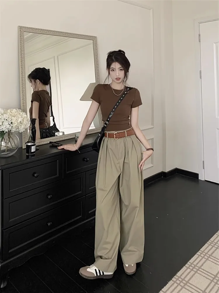 Summer Fashion Tea System Slimming Street Style Anti-Aging Two-Piece Set Women's Clothing Short Sleeve Regular Length
Summer Fashion Tea System Slimming Street Style Anti-Aging Two-Piece Set Women's Clothing Short Sleeve Regular Length