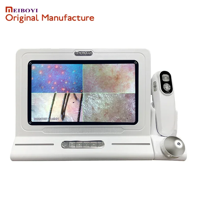 Meiboyi 2024 High Quality Scalp Skin Follicles Hair Analyzer Machine Handheld Scalp Analysis Detector Scanner HD Led Screen
Meiboyi 2024 High Quality Scalp Skin Follicles Hair Analyzer Machine Handheld Scalp Analysis Detector Scanner HD Led Screen