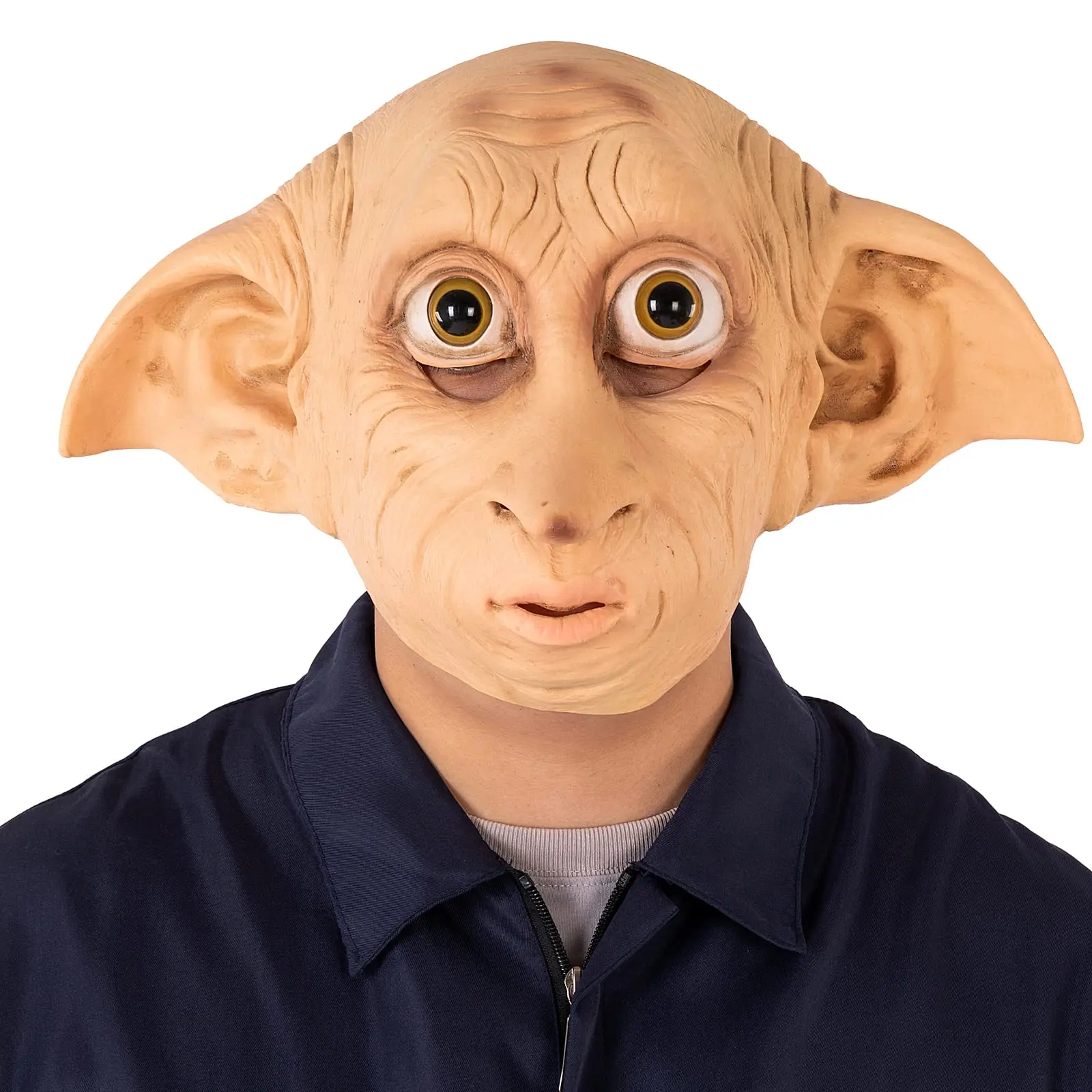Halloween Elf Ears Mask Cosplay Costume Props Dobby Latex Full Head Headwear Funny Accessory for Party Adult
Halloween Elf Ears Mask Cosplay Costume Props Dobby Latex Full Head Headwear Funny Accessory for Party Adult