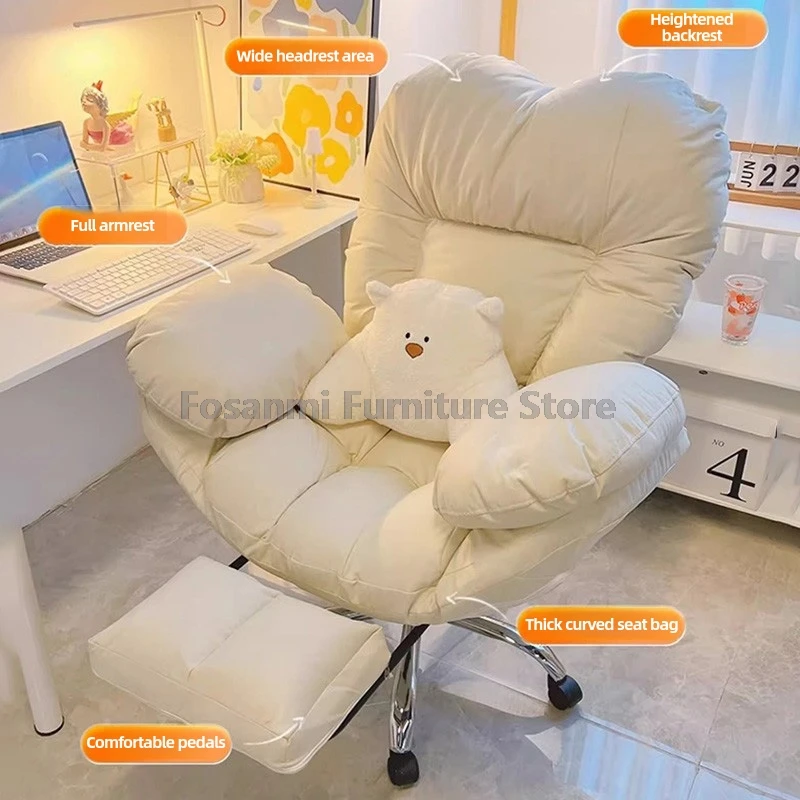 Gamer Home Soft Sofa Large Chair Comfortable Rolling Office Desk Chairs Swivel Gaming Computer Chair With Double Thick Armrests
Gamer Home Soft Sofa Large Chair Comfortable Rolling Office Desk Chairs Swivel Gaming Computer Chair With Double Thick Armrests