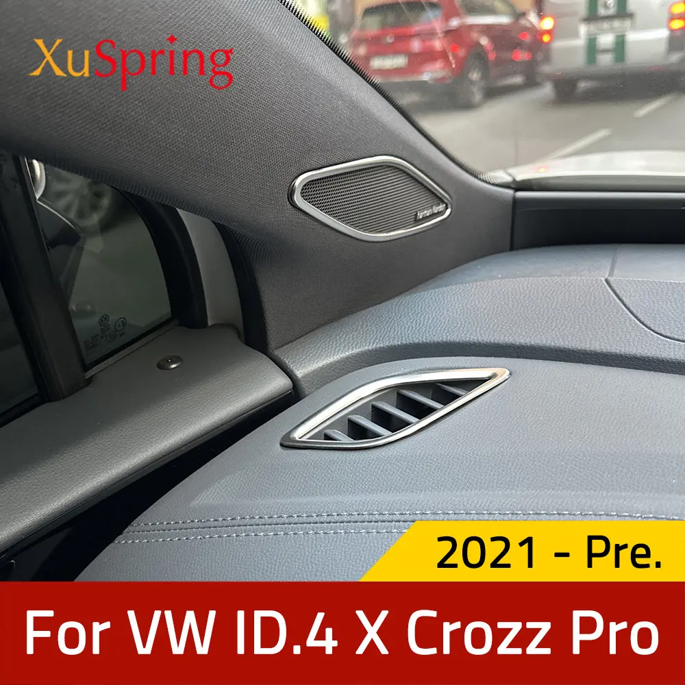 Car Dashboard A Pillar Air Outlet Vent Trim Frame Stickers Bezel for VW ID.4 ID4 GTX Crozz 2021 2022 2023 Styling Accessories
Car Dashboard A Pillar Air Outlet Vent Trim Frame Stickers Bezel for VW ID.4 ID4 GTX Crozz 2021 2022 2023 Styling Accessories