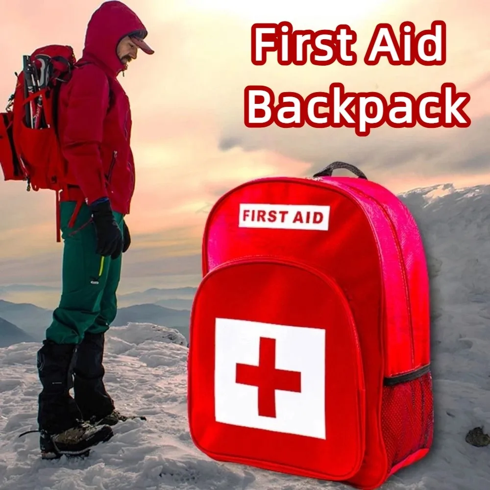 Empty Emergency Medicine Backpack Anti-Scratch Large Capacity Outdoor Rescue Bags Nylon Red First Responder Trauma Bags
Empty Emergency Medicine Backpack Anti-Scratch Large Capacity Outdoor Rescue Bags Nylon Red First Responder Trauma Bags