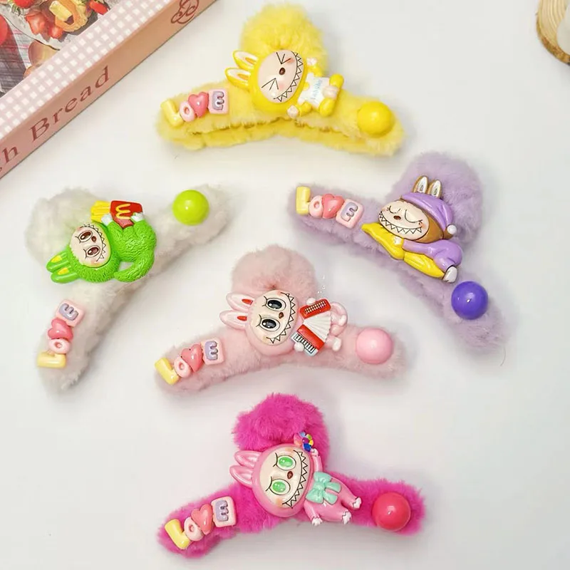 New Kawaii Labubu Hair Clip Cartoon Wash Face Makeup Hairpin Clip Clown Clip Accessory Student Girl for Gifts
New Kawaii Labubu Hair Clip Cartoon Wash Face Makeup Hairpin Clip Clown Clip Accessory Student Girl for Gifts