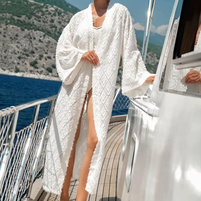 Женский длинный кардиган с V-образным вырезом, длинными рукавами, комбинированный, свободный, повседневный, на шнуровке, тонкий, элегантный халат, весна 2026
Женский длинный кардиган с V-образным вырезом, длинными рукавами, комбинированный, свободный, повседневный, на шнуровке, тонкий, элегантный халат, весна 2026