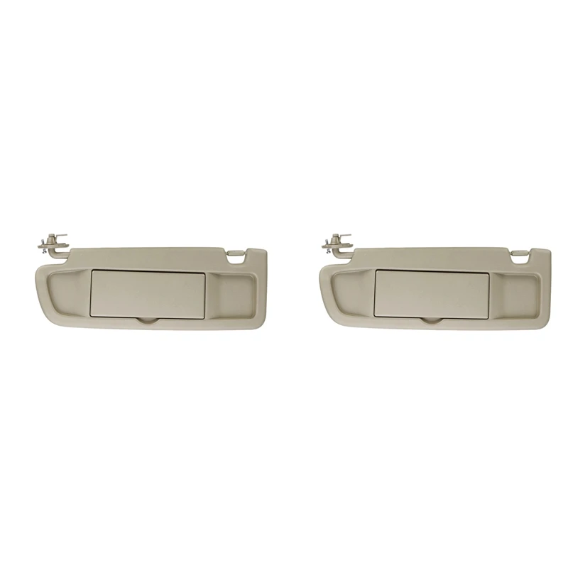 2X левый козырек от солнца со стороны водителя для Honda Civic 2006, 2007, 2008, 2009, 2010, козырек в сборе 83280-SNA-A01ZA, бежевый
2X левый козырек от солнца со стороны водителя для Honda Civic 2006, 2007, 2008, 2009, 2010, козырек в сборе 83280-SNA-A01ZA, бежевый