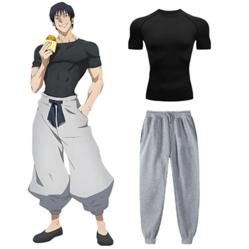 Anime Jujutsu Kaisen Compression Set Performance GYM Set Men's Athletic Workout Quick Dry Shirts+Sweatpants Unisex Sportwear
Anime Jujutsu Kaisen Compression Set Performance GYM Set Men's Athletic Workout Quick Dry Shirts+Sweatpants Unisex Sportwear