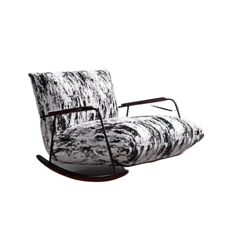 Sofa French Italian ink single rocking chair living room balcony lazy reclining home retro rocking leisure chair
Sofa French Italian ink single rocking chair living room balcony lazy reclining home retro rocking leisure chair