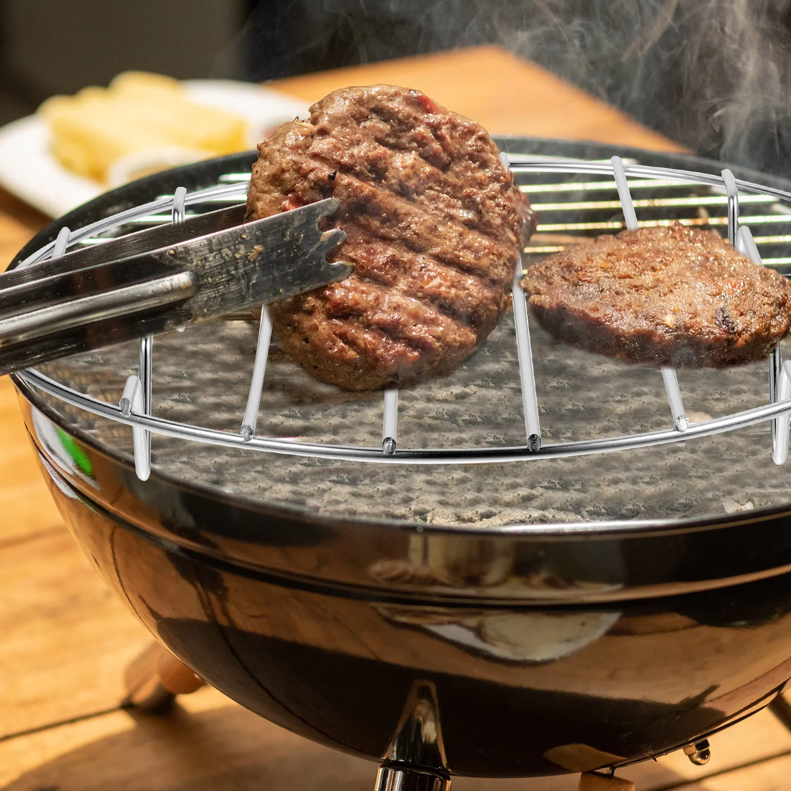 Stainless Steel Round Grill Barbecue Baking Net Cooking Fish Grilling Meat Seafood Vegetables Durable Dishwasher Safe No Tray
Stainless Steel Round Grill Barbecue Baking Net Cooking Fish Grilling Meat Seafood Vegetables Durable Dishwasher Safe No Tray