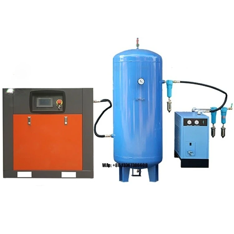 10Hp 7.5Kw Stationary Combined Screw Air Compressor Air Dryer Tank Engine Pump Air Cooled Lubricated Variable Frequency
10Hp 7.5Kw Stationary Combined Screw Air Compressor Air Dryer Tank Engine Pump Air Cooled Lubricated Variable Frequency