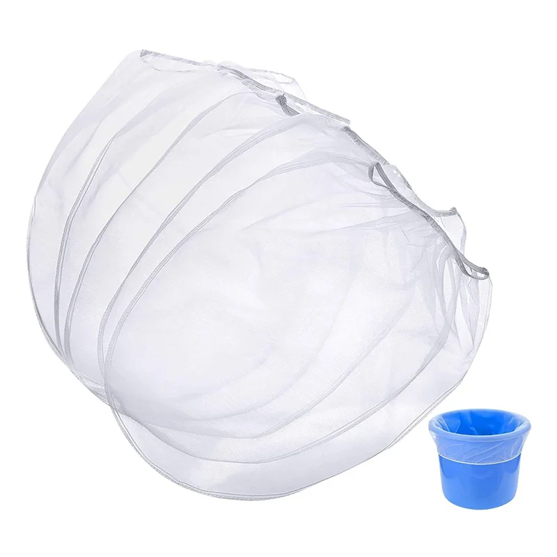 Y67A-Paint Strainer Bags, 24Pcs White Fine Mesh Filter Bag, Bucket Elastic Opening Strainer Bags For Paint Gardening
Y67A-Paint Strainer Bags, 24Pcs White Fine Mesh Filter Bag, Bucket Elastic Opening Strainer Bags For Paint Gardening
