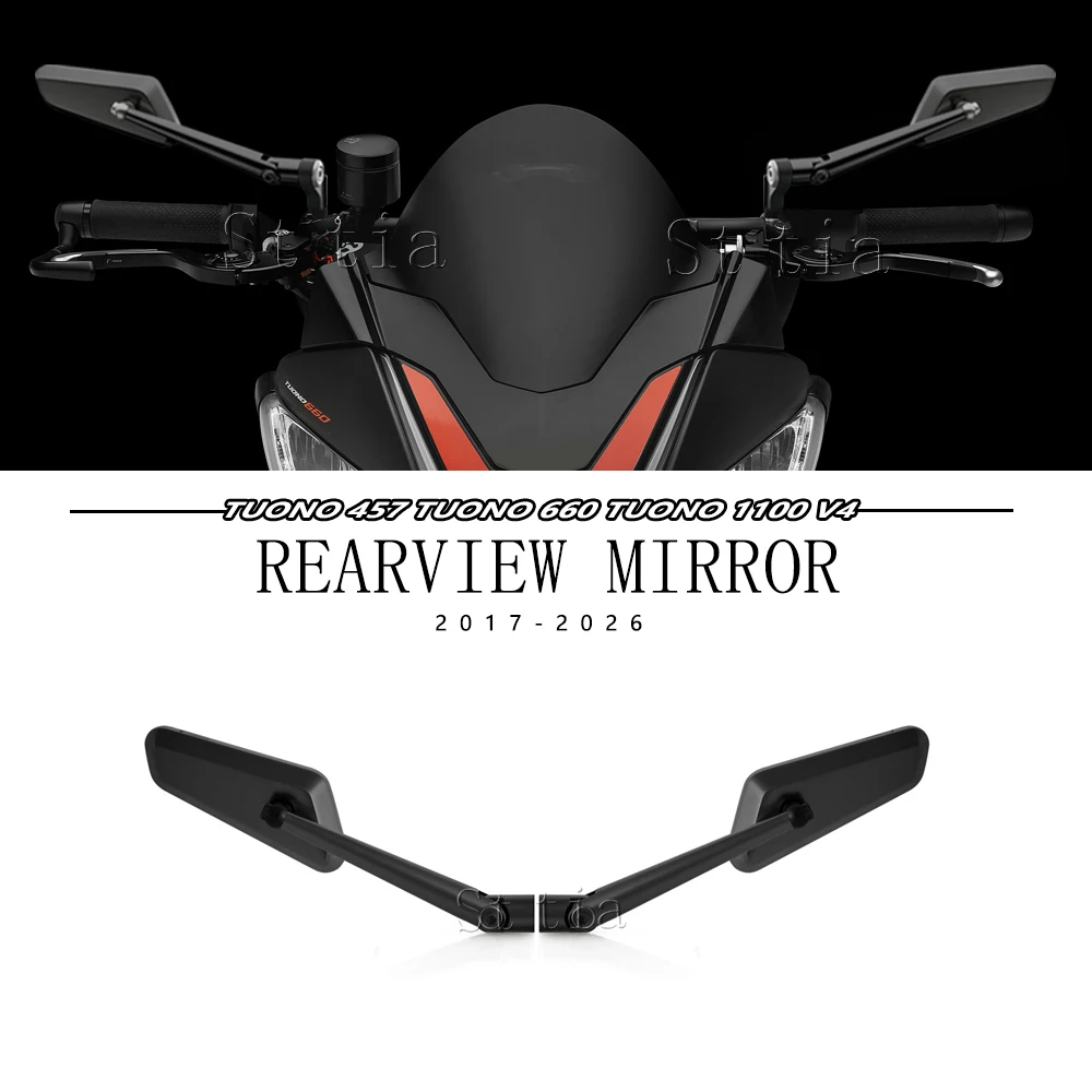 ew Motorcycle Aluminum Rearview Mirror Wind Wing Mirrors Side View Mirrors For Tuono 457 Tuono 660 Tuono 1100 V4 2017 2024-2026
ew Motorcycle Aluminum Rearview Mirror Wind Wing Mirrors Side View Mirrors For Tuono 457 Tuono 660 Tuono 1100 V4 2017 2024-2026