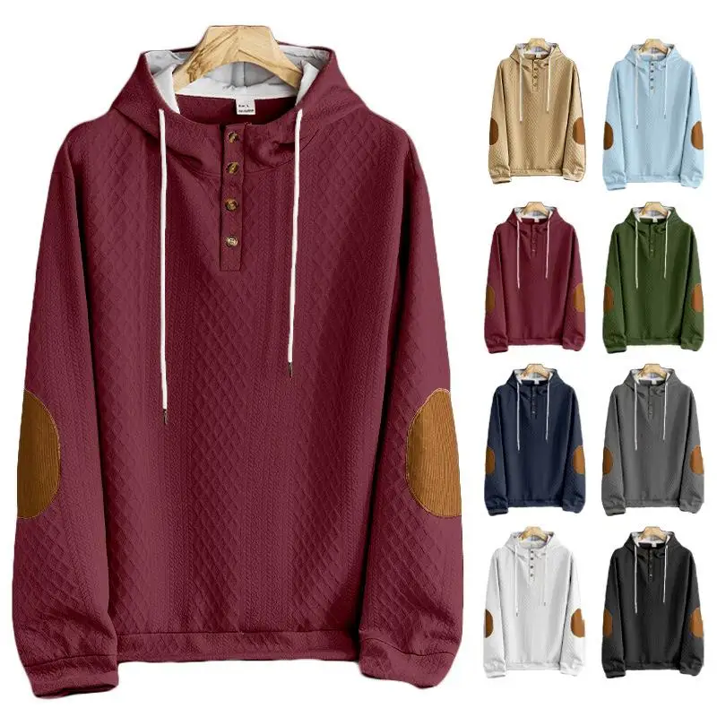 Thickened Autumn Winter Hoodie Men's Casual Embroidered Pure Color Sweatshirt Sports Thickened Streetwear Hooded Pullover
Thickened Autumn Winter Hoodie Men's Casual Embroidered Pure Color Sweatshirt Sports Thickened Streetwear Hooded Pullover