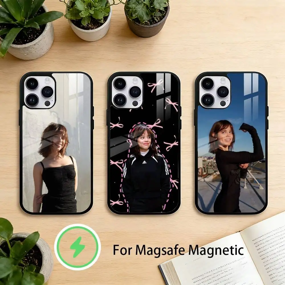 J-Jenna Ortega Phone Case For iPhone 17 16 15 14 13 12 Pro Max Plus for Mirror Wireless Magnetic Cover
J-Jenna Ortega Phone Case For iPhone 17 16 15 14 13 12 Pro Max Plus for Mirror Wireless Magnetic Cover