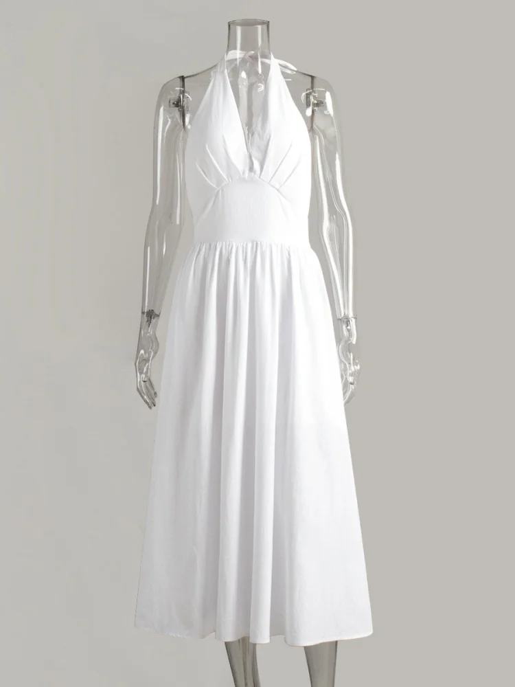 Sister Star Summer Casual Waisted V-Neck Tie Long Swing Dresses Wholesale Comfortable Solid Color High Waisted Skinny Dresses
Sister Star Summer Casual Waisted V-Neck Tie Long Swing Dresses Wholesale Comfortable Solid Color High Waisted Skinny Dresses