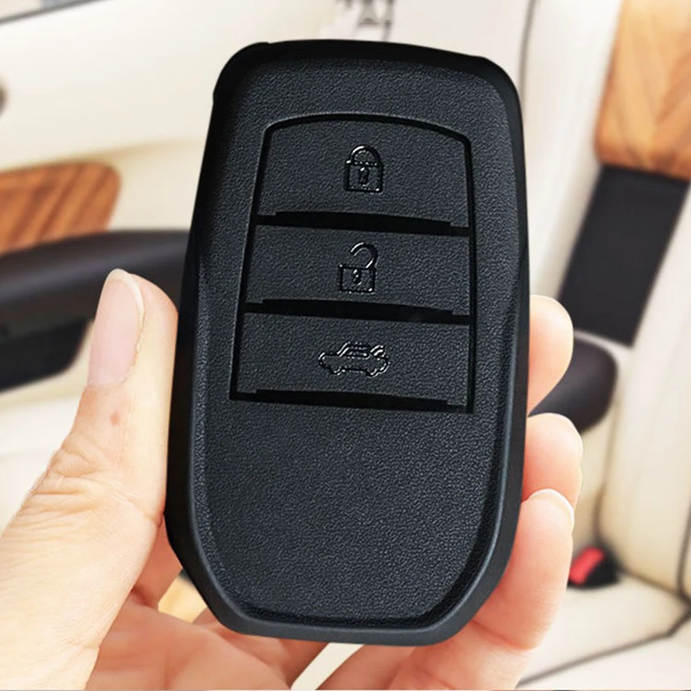 Чехол для автомобильного ключа из ТПУ для Toyota Yaris Rav4 2021 Hilux 2024 CHR Revo Auris Innova, 2/3 кнопки, аксессуары для дистанционного брелка
Чехол для автомобильного ключа из ТПУ для Toyota Yaris Rav4 2021 Hilux 2024 CHR Revo Auris Innova, 2/3 кнопки, аксессуары для дистанционного брелка
