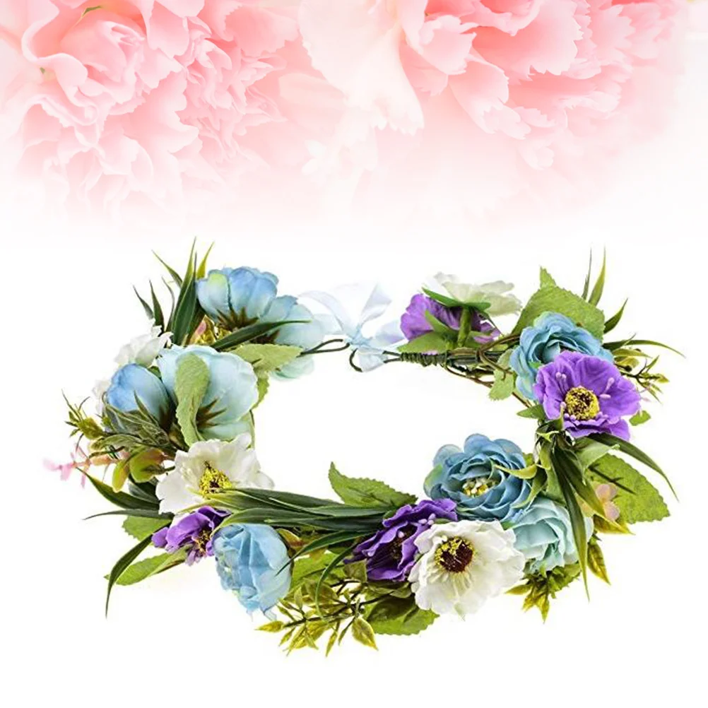 Simulation Flower Headband Wreath Hair Hoop For Wedding Bridal Hairstyle Decor Royal Purple Lightweight Floral Garland Accessory
Simulation Flower Headband Wreath Hair Hoop For Wedding Bridal Hairstyle Decor Royal Purple Lightweight Floral Garland Accessory