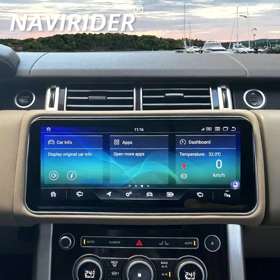 Android 14 Screen Carplay For Land Rover Range Rover Vogue L405 Sport L494 2013-2017 Media Video Car Auto GPS Radio Unit carplay
Android 14 Screen Carplay For Land Rover Range Rover Vogue L405 Sport L494 2013-2017 Media Video Car Auto GPS Radio Unit carplay