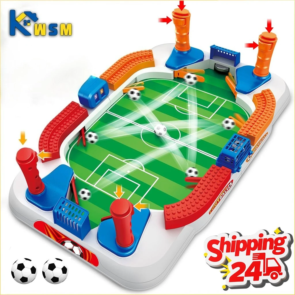 Tabletop Soccer Game Foosball Table Toy for Boys Educational Birthday Gift Family Interactive Parent Child Holiday Party Favor
Tabletop Soccer Game Foosball Table Toy for Boys Educational Birthday Gift Family Interactive Parent Child Holiday Party Favor