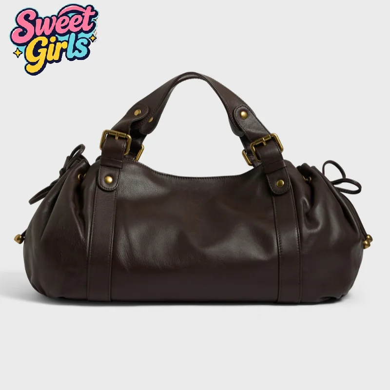 Women's Handbag Commuter Shoulder Boston Bag Stylish Versatile Work Bag Large Capacity Soft Luxury Design Shoulder Bag
Women's Handbag Commuter Shoulder Boston Bag Stylish Versatile Work Bag Large Capacity Soft Luxury Design Shoulder Bag