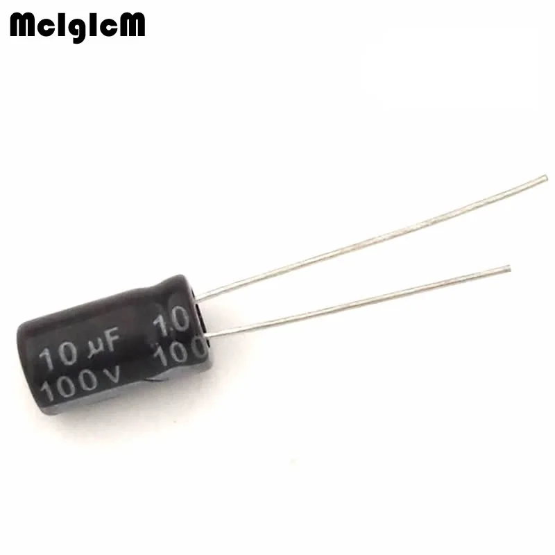 1000pcs Aluminum electrolytic capacitor 10uF 100V 6*11 Electrolytic capacitor
1000pcs Aluminum electrolytic capacitor 10uF 100V 6*11 Electrolytic capacitor