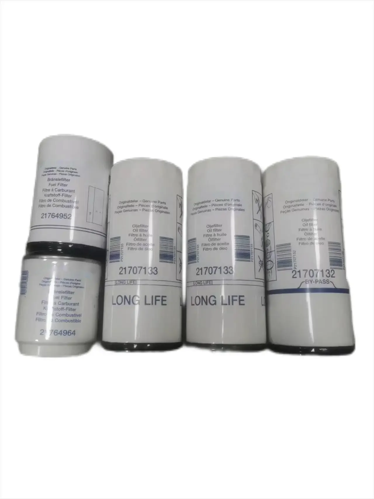 5 Pcs Suitable for the Volvo Truck Fuel Filter Kit OEM 21380475 21764964 23861998 21764952 21707133 21707132
5 Pcs Suitable for the Volvo Truck Fuel Filter Kit OEM 21380475 21764964 23861998 21764952 21707133 21707132