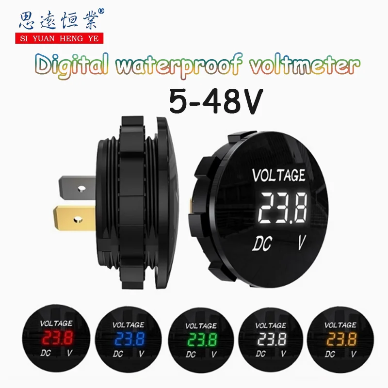 1pcs Car voltmeter detection instrument modified car USB car charging bottle 5-48V DC LED digital display with plug
1pcs Car voltmeter detection instrument modified car USB car charging bottle 5-48V DC LED digital display with plug