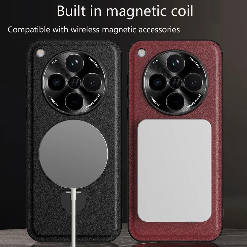 Wireless Charging Magnetic Phone Case for OPPO Find X8 Pro X8 Ultra Lens Protect Metal Holder Anti-Drop Soft Leather Cover Cases
Wireless Charging Magnetic Phone Case for OPPO Find X8 Pro X8 Ultra Lens Protect Metal Holder Anti-Drop Soft Leather Cover Cases
