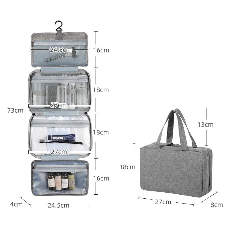 Travel waterproof folding dry and wet separation washing men's cosmetics storage cosmetic bag
Travel waterproof folding dry and wet separation washing men's cosmetics storage cosmetic bag
