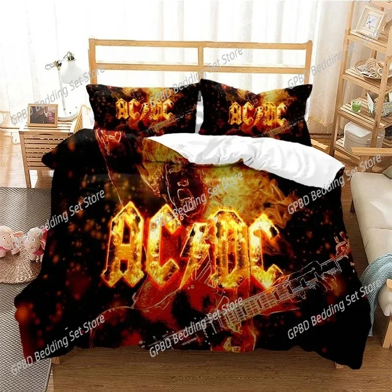 3D Printed AC/DC Rock Band Bedding Set Duvet Cover Bed Set Quilt Cover Pillowcase Comforter king Queen Size Boys Adult Bedding
3D Printed AC/DC Rock Band Bedding Set Duvet Cover Bed Set Quilt Cover Pillowcase Comforter king Queen Size Boys Adult Bedding