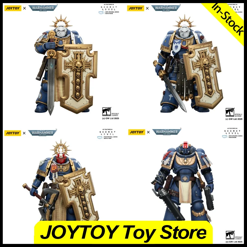 In Stock JOYTOY Action Figures 1/18 Warhammer 40K Ultramarines Levantus with Power Sword Stormshield and Bolt Pistol Model Toys
In Stock JOYTOY Action Figures 1/18 Warhammer 40K Ultramarines Levantus with Power Sword Stormshield and Bolt Pistol Model Toys