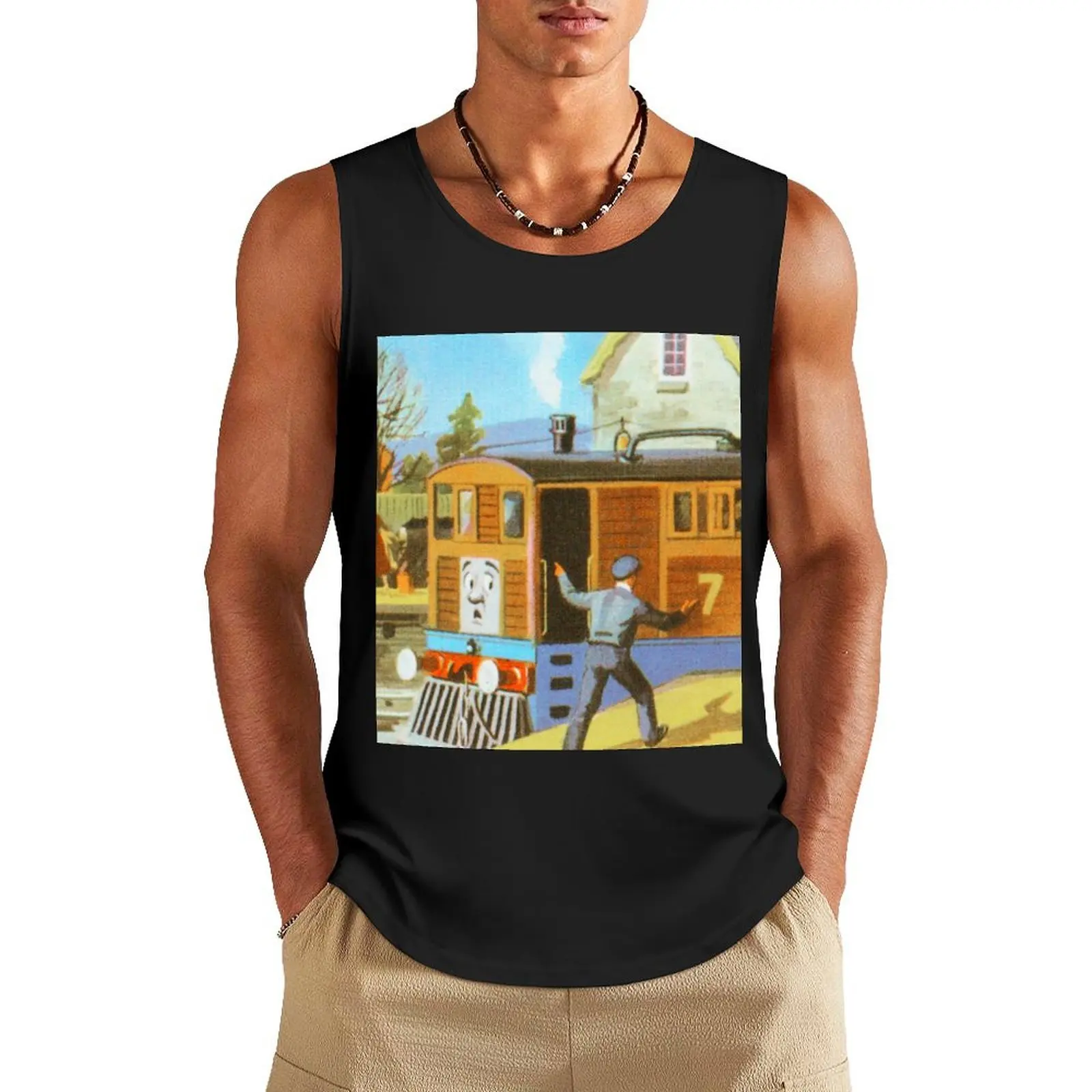 The Eight Famous Engines: Double Header from The Railway Series Tank Top summer 2025 sleeveless man shirts Japanese t-shirt
The Eight Famous Engines: Double Header from The Railway Series Tank Top summer 2025 sleeveless man shirts Japanese t-shirt