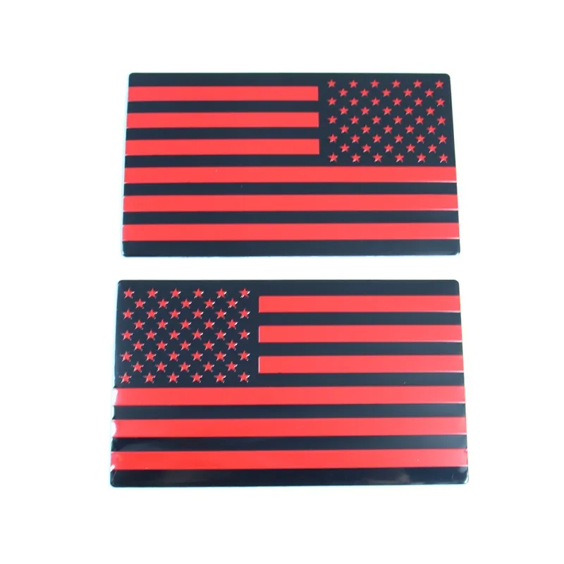 2x Red Black USA American Flag Metal Emblem Car Fender Door Rear Trunk Tailgate Badge for Ram F150 Sierra Tundra Yukon Silverado
2x Red Black USA American Flag Metal Emblem Car Fender Door Rear Trunk Tailgate Badge for Ram F150 Sierra Tundra Yukon Silverado